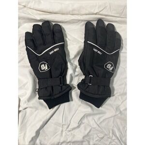 Firm Grip Ski Gloves With Knit Wrist (Size: Large)